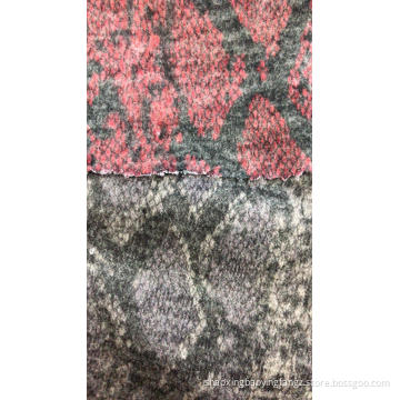 Coarse Wool Embroidery Fabric